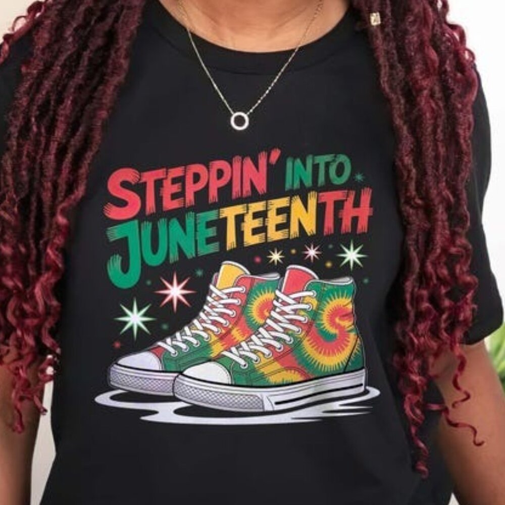 Steppin’ Into Juneteenth Shirt